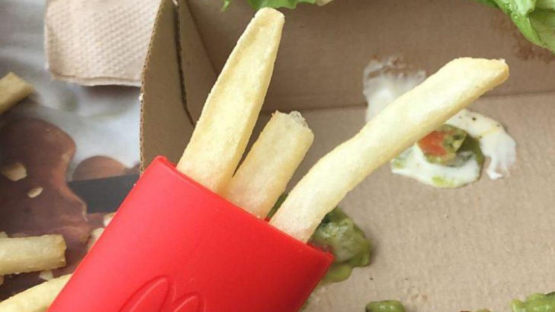 The frork is useless but fun way to eat French fries.