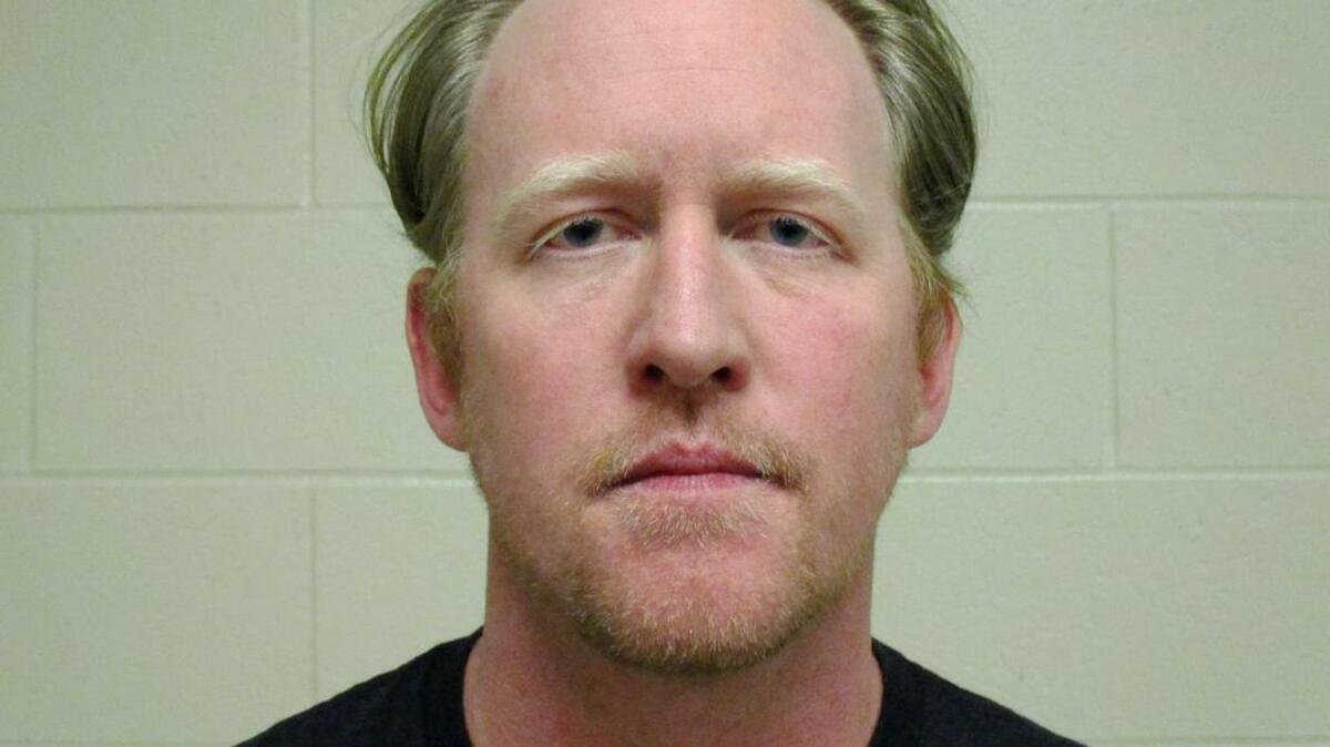 Former U.S. Navy SEAL Robert O'Neill is seen in this handout photo provided on Friday, April 8, 2016, by the Butte-Silver Bow County Undersheriff. Montana authorities have filed drunken driving charges against the former U.S. Navy SEAL who says he fired the shots that killed Osama bin Laden.