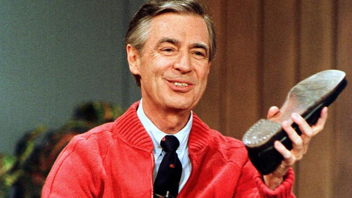 This June 28, 1989 file photo shows Fred Rogers as he rehearses the opening of his PBS show "Mister Rogers' Neighborhood" during a taping in Pittsburgh. All 886 episodes of “Mister Rogers' Neighborhood” will air back-to-back on the streaming platform Twitch, starting May 15.