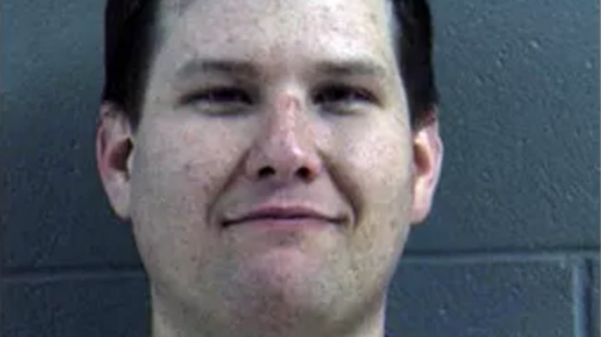 Chad Horsley allegedly impersonated a police officer and drove his truck into a shop because he thought it was owned by Muslims.