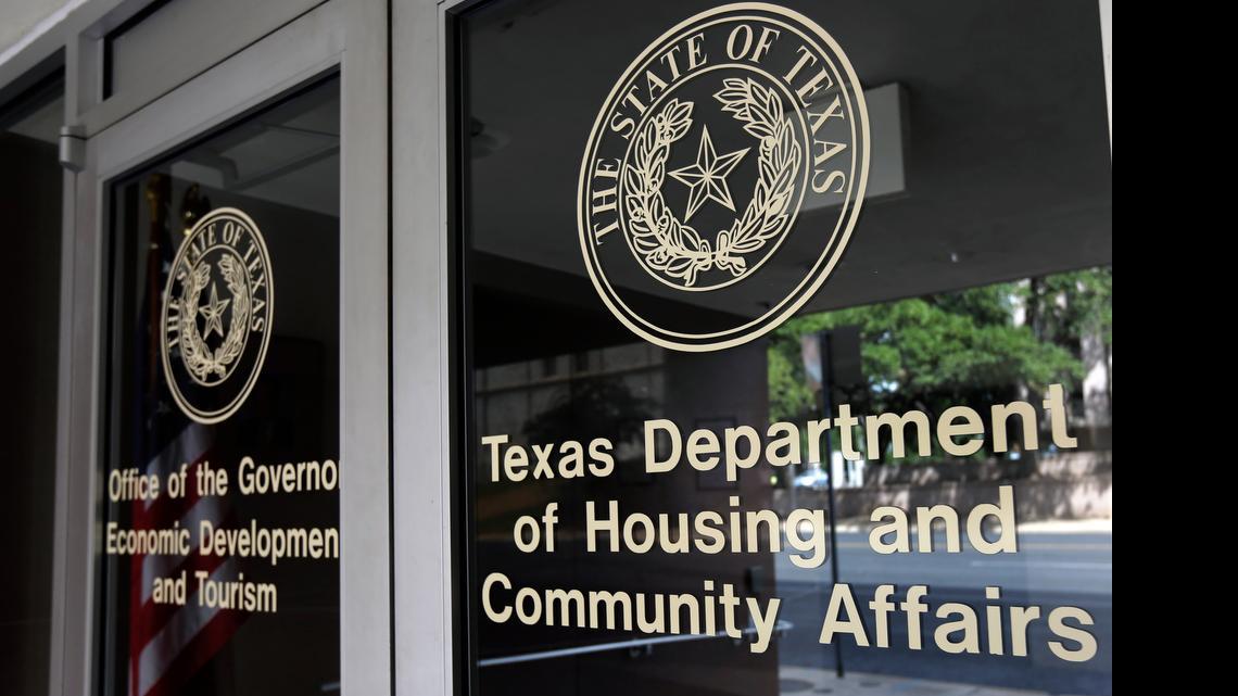 
The Texas Department of Housing and Community Affairs, in Austin, Texas. 

