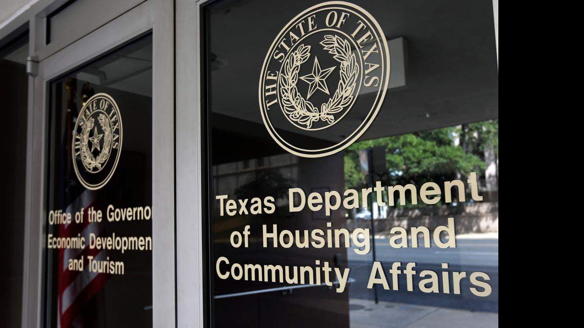 
The Texas Department of Housing and Community Affairs, in Austin, Texas. 
