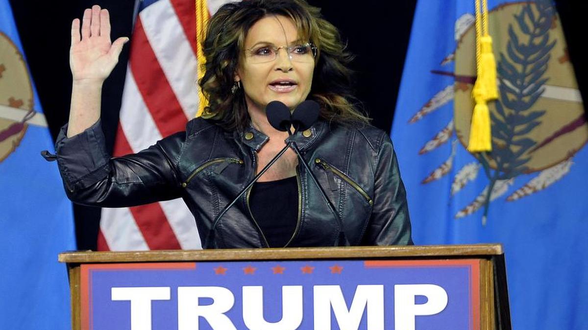 In a recent speech, Sarah Palin attempted to shift the blame for her son’s alleged domestic violence incident to President Obama.