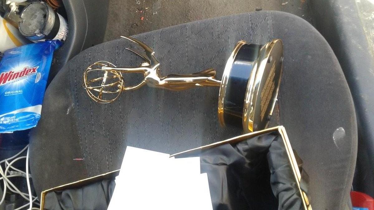 Olympia police recovered a stolen Emmy award statue after it was listed on Craigslist.
