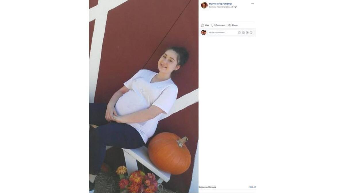 Alyssa Pimentel died early Wednesday morning.