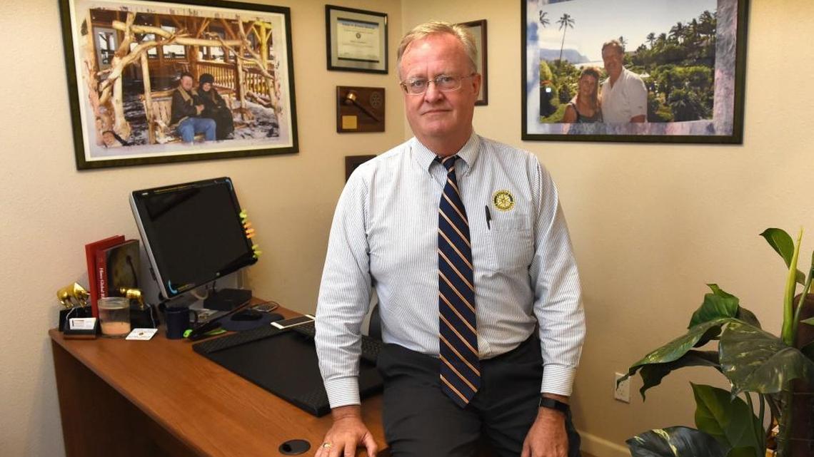 Dalas Gundersen in his new office where he runs a financial planning business in Willows on Aug. 3, 2017. Gundersen sees himself having to fight for his business after he was let go by Edward D. Jones and a smear campaign was started against him allegedly by Edward D. Jones employees. In small communities throughout the country, Edward D. Jones & Co is a familiar storefront. The small brokerage offices often are the sole providers of financial services to small-town residents unwilling or unable to drive to the nearest city. This is all part of Edward Jones business model, and Northern California is no exception with more than 50 advisers in small offices from Willows (population 6,077) north to Yreka.