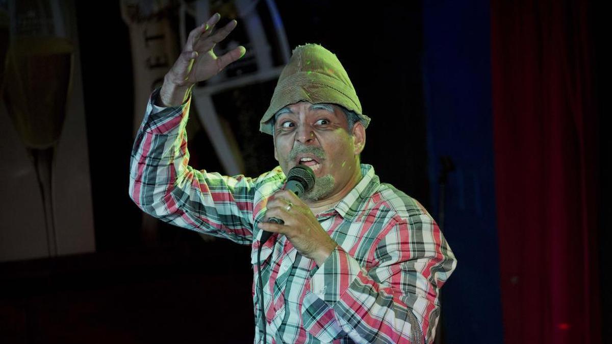 Cuba’s most famous comedian Luis Silvia performs his character Panfilo, in Havana, Cuba, on Dec. 8, 2014. In a direct appeal to the Cuban people’s sense of humor, the White House has released a video of President Barack Obama joking with Panfilo, a day before the president makes a historic trip to the island.