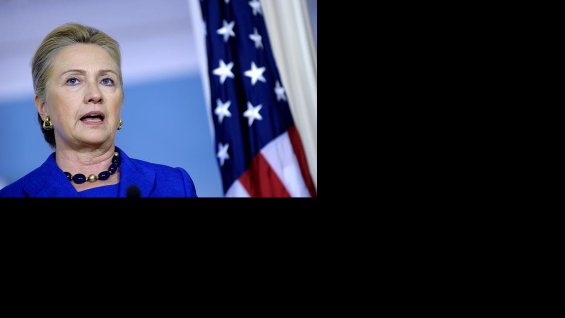 
Then-Secretary of State Hillary Rodham Clinton speaks at the State Department in Washington on Oct. 24, 2012. Clinton’s decision to eschew government email and use her own private server as secretary of state is raising questions about secrecy, security and the law. 

