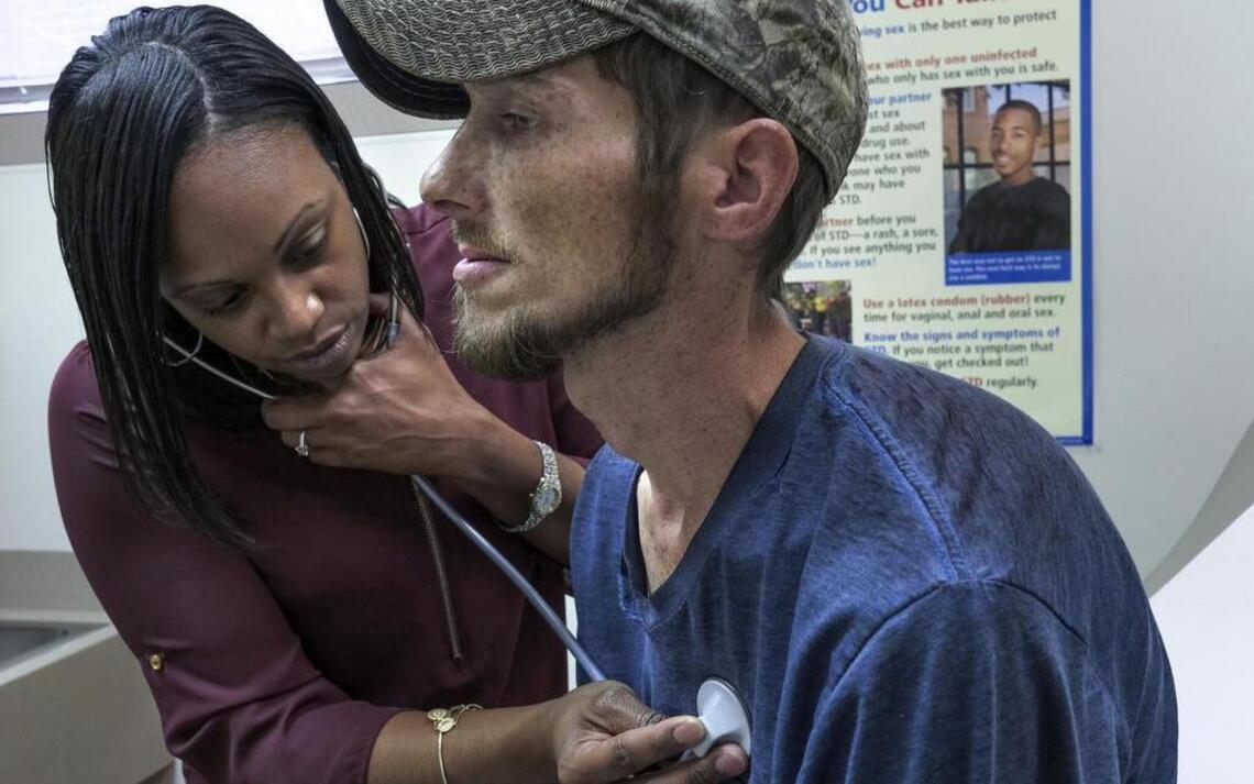 They are poor and sick, and may have been saved by Obamacare. But Trump promised jobs
