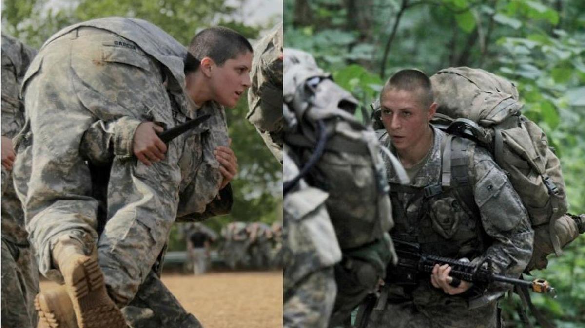 
The success of Capt. Kristen Griest (left) and 1st Lt. Shaye Haver in Ranger School has spurred new discussion of women’s roles in the military. On Thursday, Defense Secretary Ash Carter said the nation’s military service chiefs have until Oct. 1 to justify why female soldiers should be kept from combat units.
