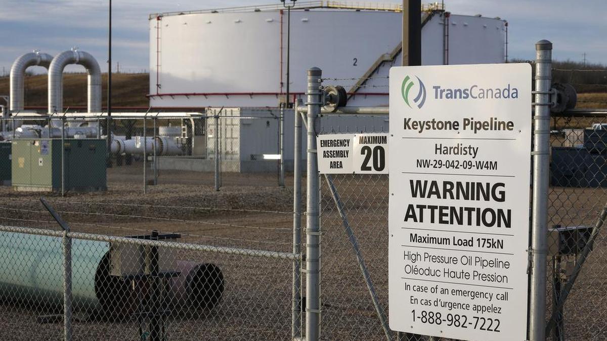 TransCanada's Keystone pipeline facilities in Hardisty, Alberta, Canada, on Nov. 6, 2015. Following the Obama administration’s rejection of the Keystone XL pipeline, the oil industry faces the tricky task of making sure the crude oil targeted for the pipeline still gets where it needs to go.