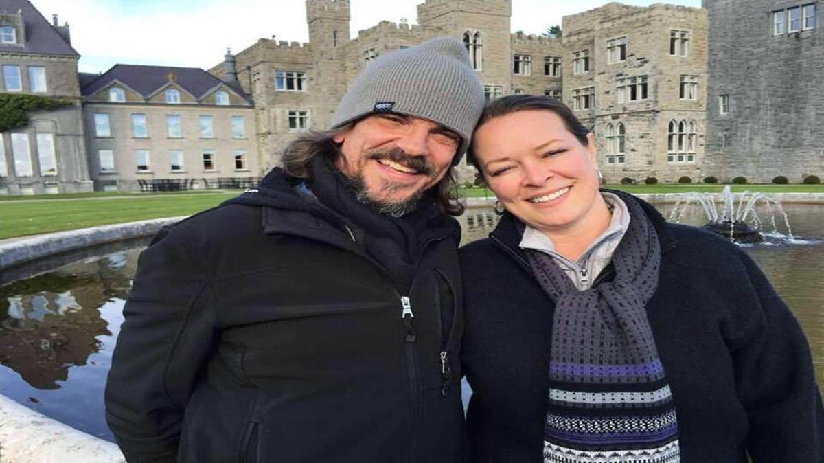 This undated photo provided by Clint Payne shows his sister, Melissa, and her husband, Kurt Cochran. A statement from the Mormon church issued Thursday, March 23, 2017, on behalf of relatives said Kurt Cochran was among those killed in the London attack Wednesday and Melissa was seriously injured.
