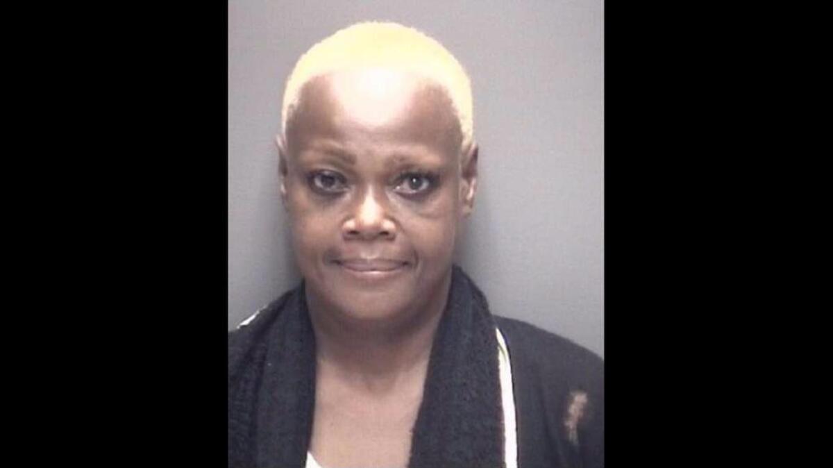 Nancy Allen, 50, has been charged with aggravated assault with a weapon in Galveston, Texas, after police say she threw “a ball of fire” at her ex-boyfriend.