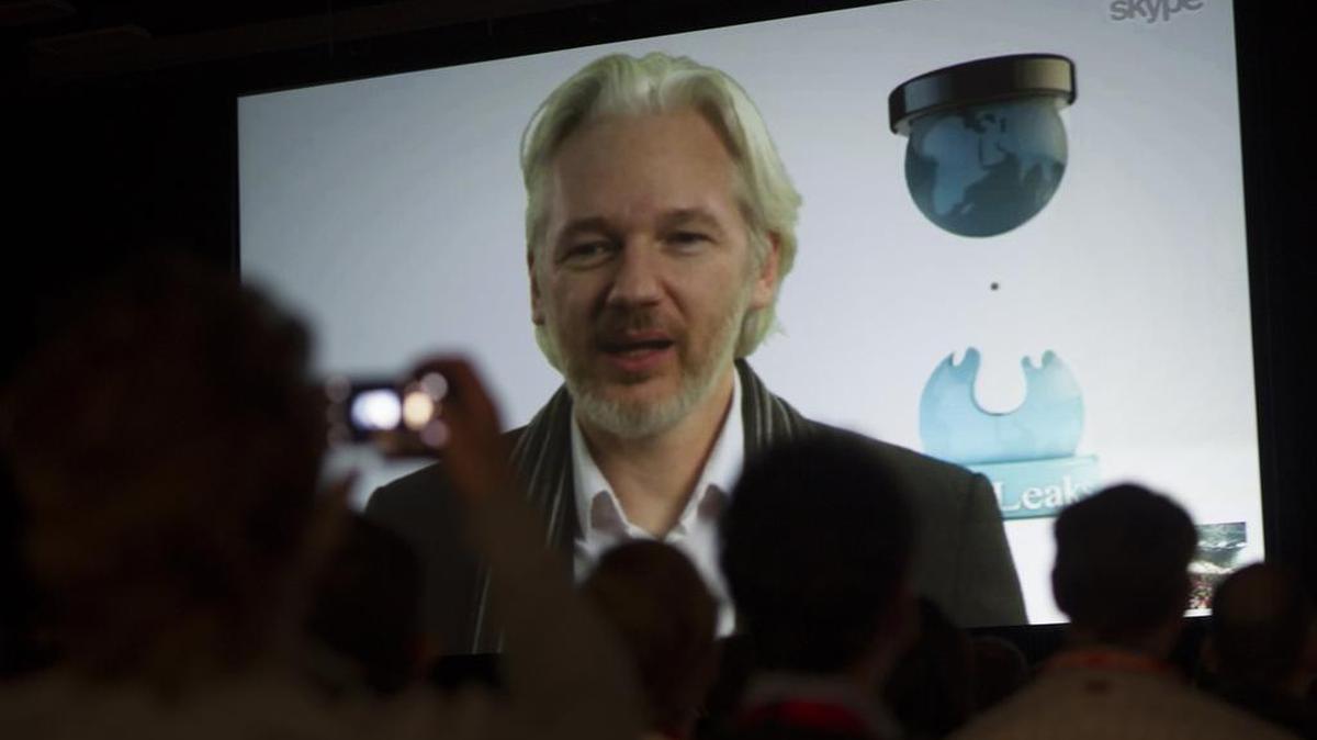 The New York Times reported this week that WikiLeaks founder Julian Assange, shown in 2014, timed the release of leaked Democratic National Committee emails to maximize the political damage to Hillary Clinton.