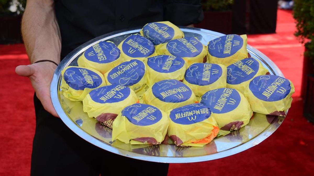 
McDonald's Egg McMuffins. 
