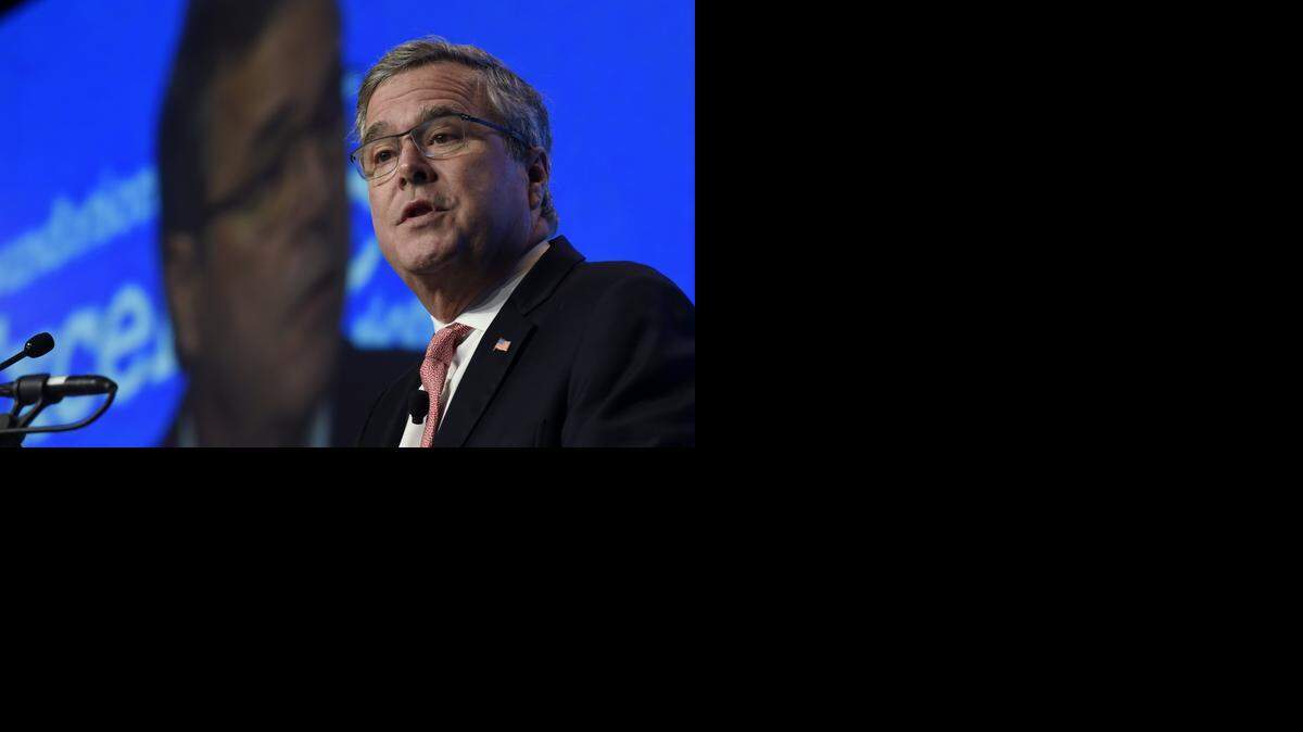 
Former Florida Gov. Jeb Bush speaks in Washington on Nov. 20, 2014. 
