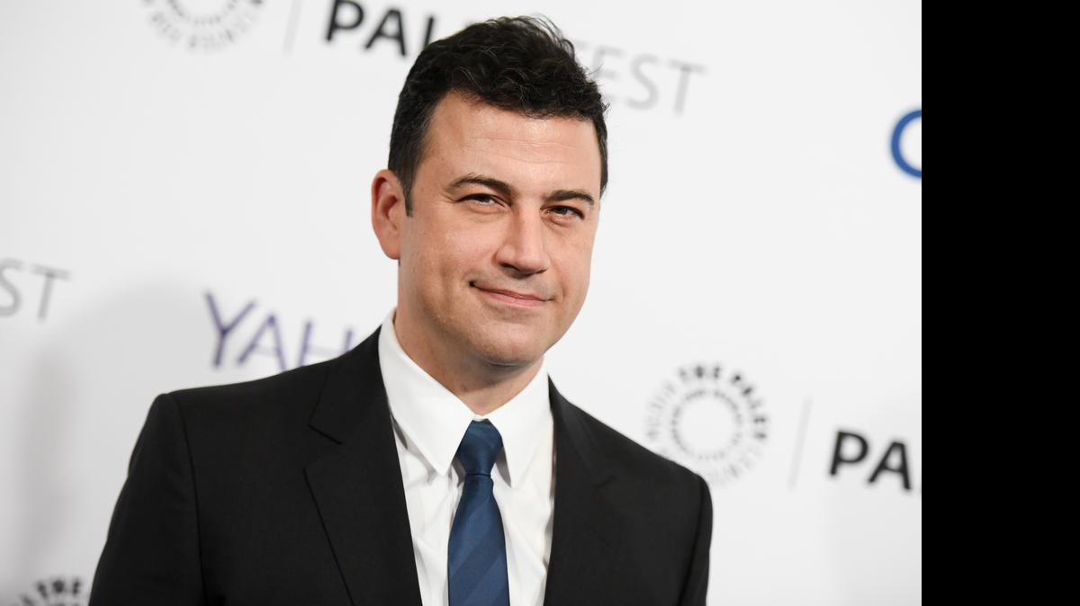 
Jimmy Kimmel arrives at the 32nd Annual Paleyfest : "Scandal" held at The Dolby Theatre in Los Angeles on March 8. Kimmel is choosing not to air a new episode of his talk show opposite David Letterman's final "Late Show" installment. Kimmel told The New York Times on Thursday that his May 20 installment will be a repeat out of respect for Letterman. 
