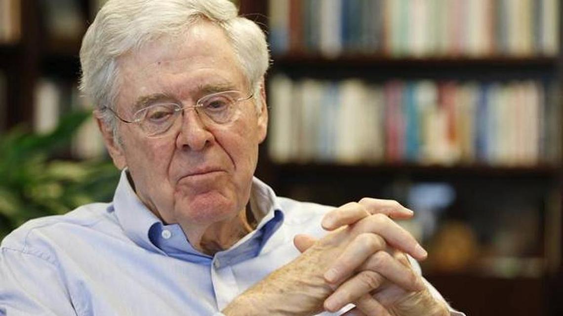 Charles Koch, CEO of Koch Industries.