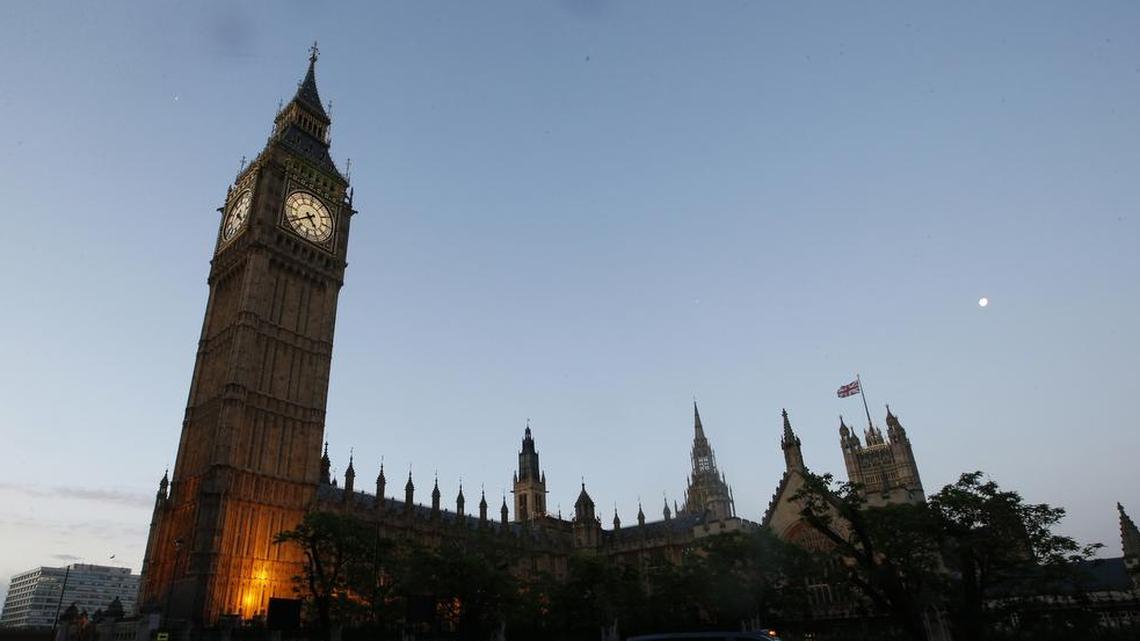 Dawn breaks over the Palace of Westminster in London,as counting of the votes cast t in the EU referendum are counted Friday. British voters have defied the will of their leaders, foreign allies, experts and much of the political establishment by opting to rupture this country’s primary connection to Europe in a stunning result that will radiate vast economic, political and security uncertainty across the globe.