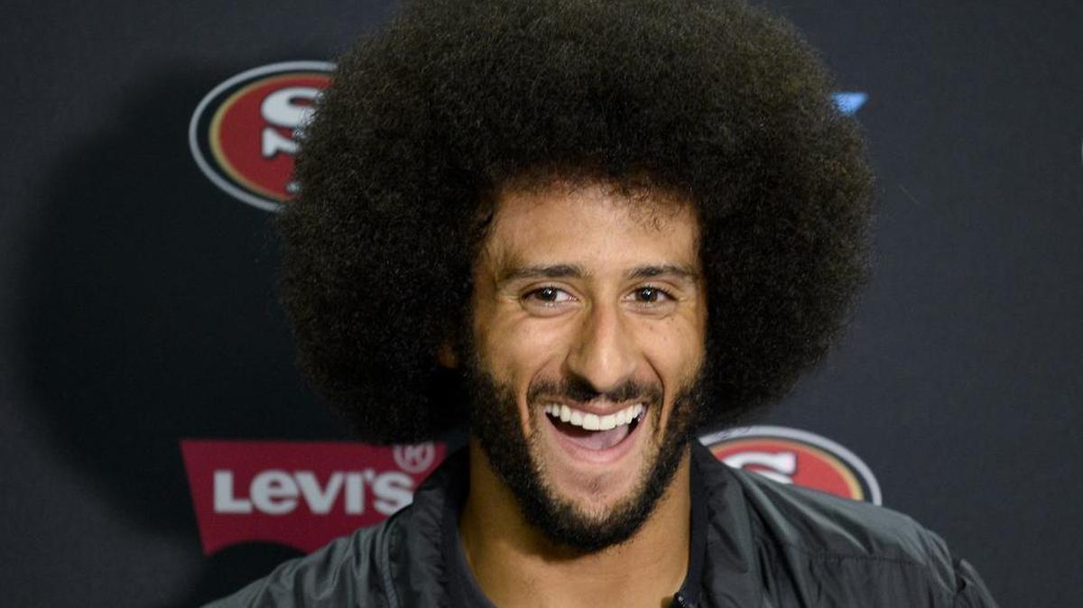 Former San Francisco 49ers quarterback Colin Kaepernick