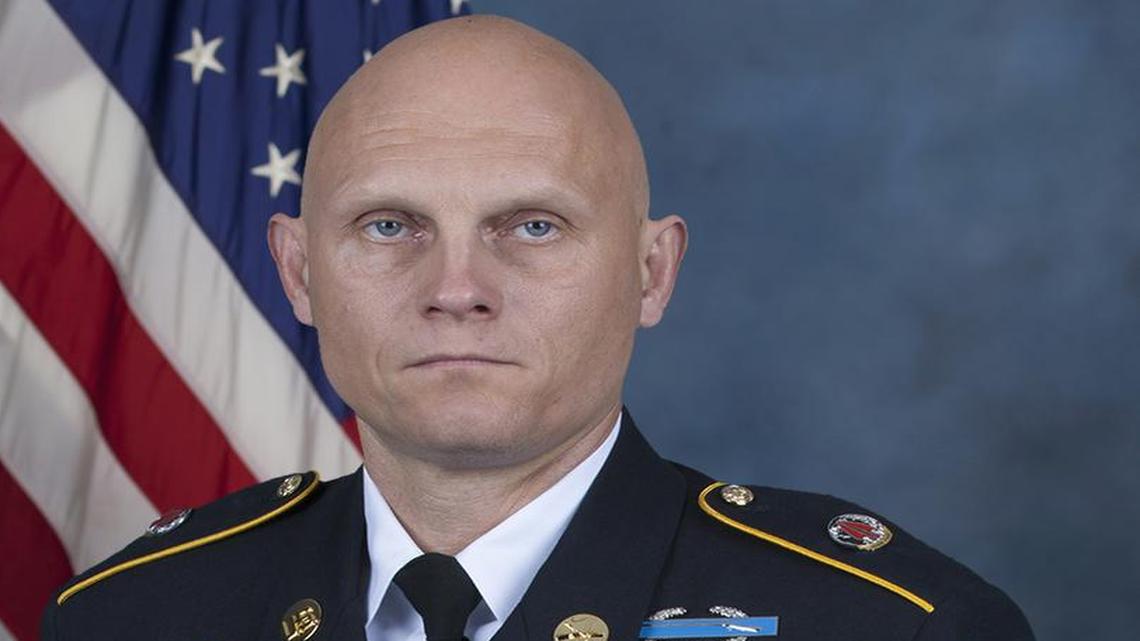 The U.S.-led coalition in Iraq has identified the commando killed in a raid against the Islamic State group in northern Iraq as Master Sgt. Joshua Wheeler, 39, of Roland, Okla. He was assigned to the U.S. Army Special Operations Command at Fort Bragg, N.C., commonly known as Delta Force.