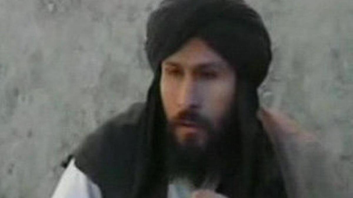 This screengrab of the Guantánamo captive Abu Zubaydah was taken from a video interview he made sometime between the Sept. 11, 2001 attacks and his March 28, 2002 capture by U.S. intelligence agents in Faisalabad, Pakistan.