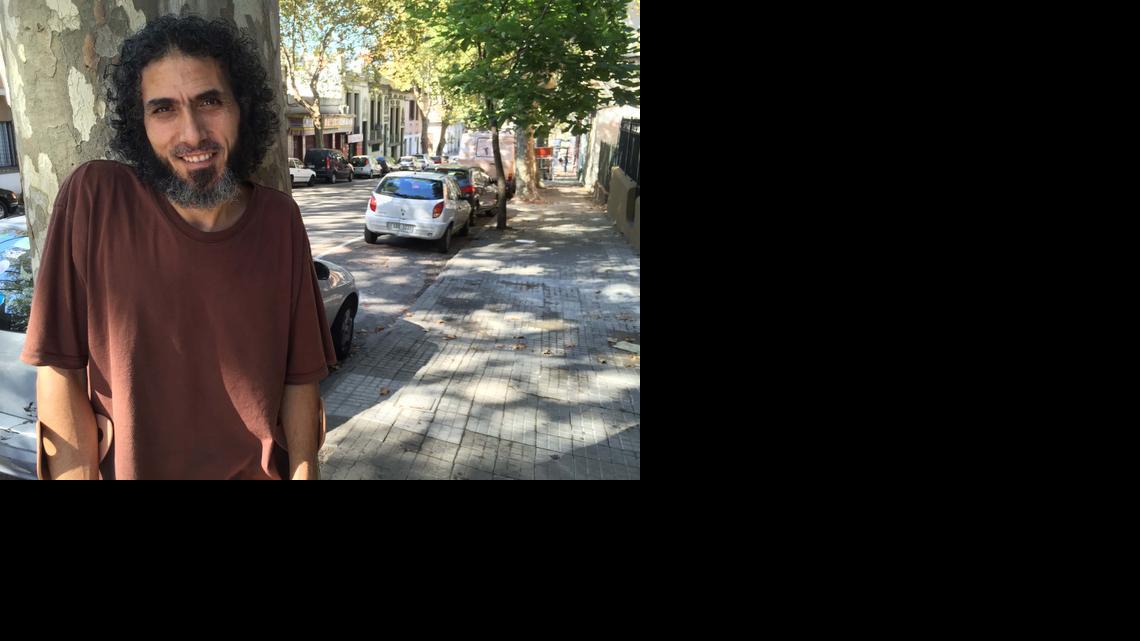 
Jihad Ahmed Mustafa Dhiab, 43, has found a new home in Montevideo, Uruguay, after his release from Guantanamo. 
