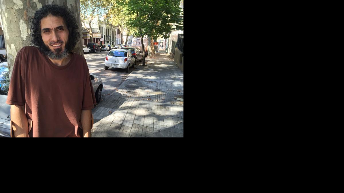 
Jihad Ahmed Mustafa Dhiab, 43, has found a new home in Montevideo, Uruguay, after his release from Guantanamo. 
