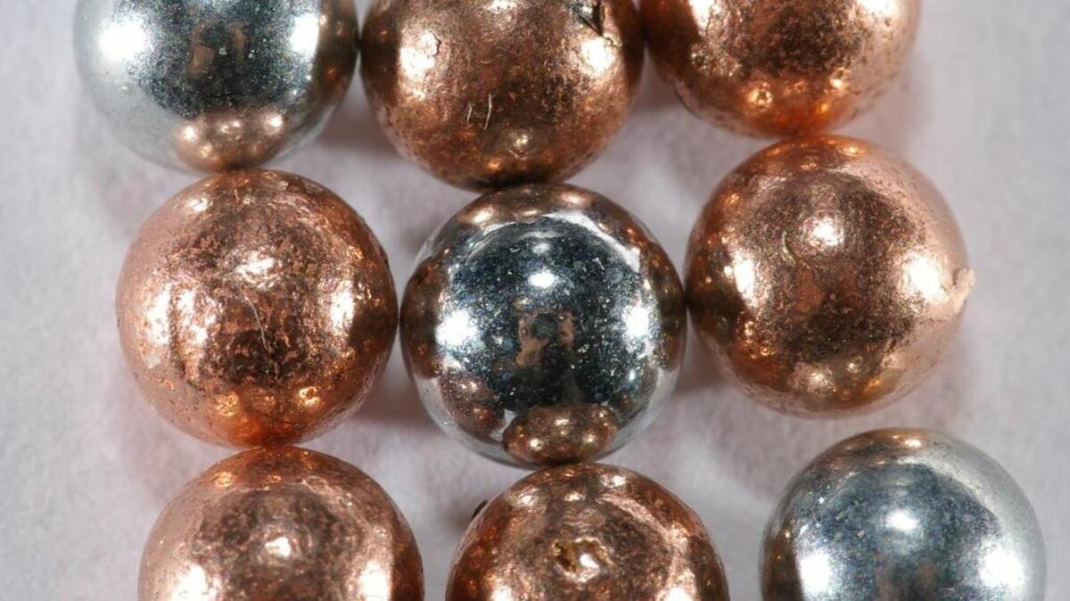 BB gun pellets.
