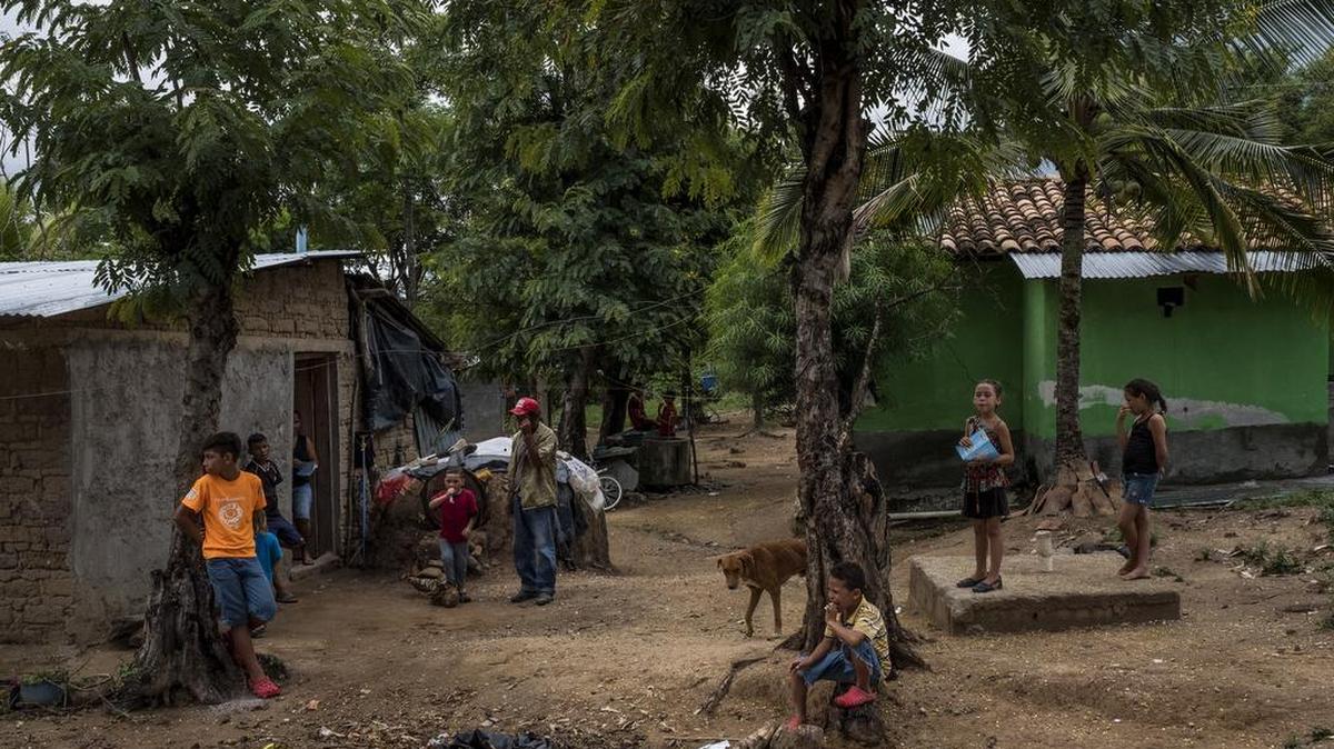La Unión, a small rural community in Yoro, Honduras, June 11, 2017. Residents here report an annual “rain fish,” when they say silver sardines supposedly fall from the sky after a heavy storm. It could be science, or a miracle.