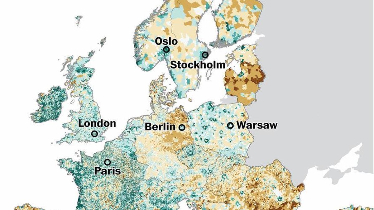 
Some European countries reject refugees, and others love them. 
