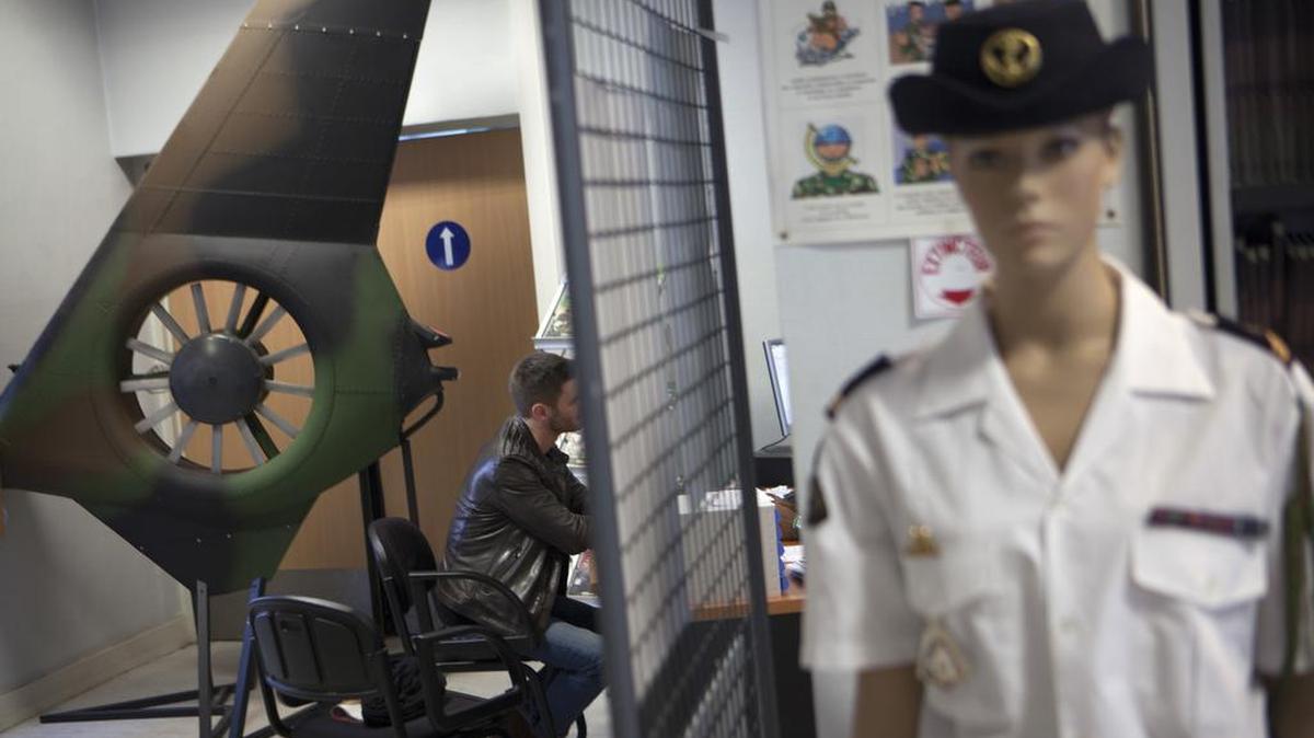 Renan Massieux, a 32-year-old banker, during an interview at the Fort Neuf de Vincennes in eastern Paris, Nov. 23, 2015. Massieux is too old to enlist to be a soldier, but he hoped to be able to “protect France even as a reservist,” he said. The killing spree by Islamic State militants that left 130 dead more than a week ago has awakened a surge of patriotic fervor in France not seen in decades.