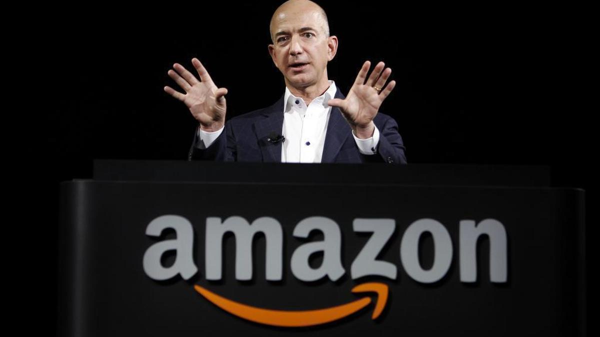 Jeff Bezos, CEO and founder of Amazon, and owner of the Washington Post.