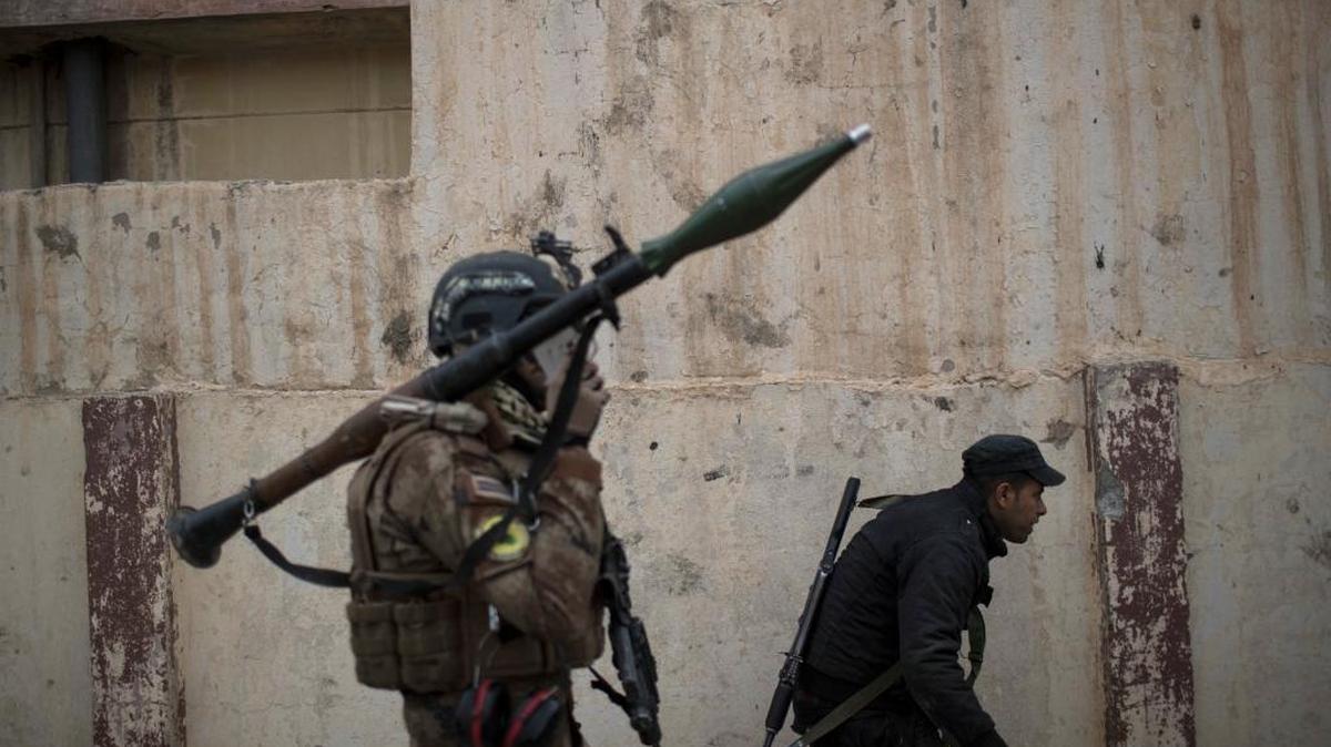 Even as Iraqi special forces advance towards Islamic State militant-held territory in Mosul, Iraq, military experts worry about the next phase for the terrorist organization. This photo was taken from Wednesday, Nov. 16, 2016 on the east side of Mosul.