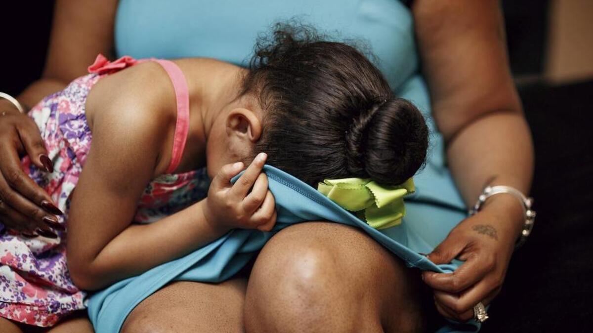 Brandese Deshields and her 4-year-old daughter Zai have begun therapy sessions after the child pulled a handgun out of a backpack while visiting her grandmother in Texas and shot her uncle in the leg. Deshields said Zai regressed to baby-talk afterward.