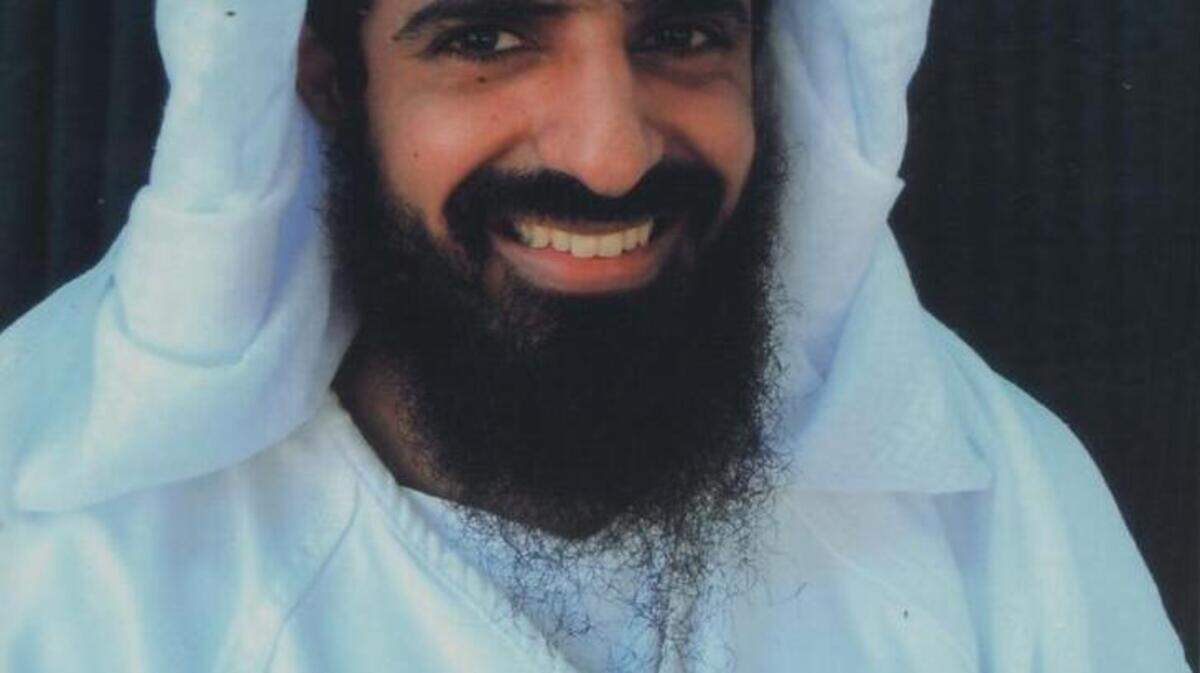 Walid Bin Attash in an undated photo taken at Guantánamo by the International Red Cross that appeared on Middle East websites.