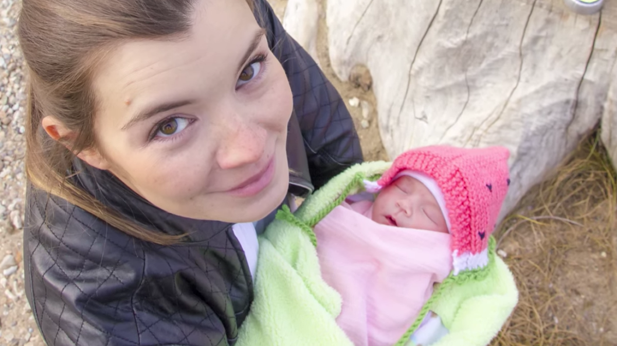 Devon Spittle uploaded a stop-motion video of his wife to announce the birth of his second child in December 2016.