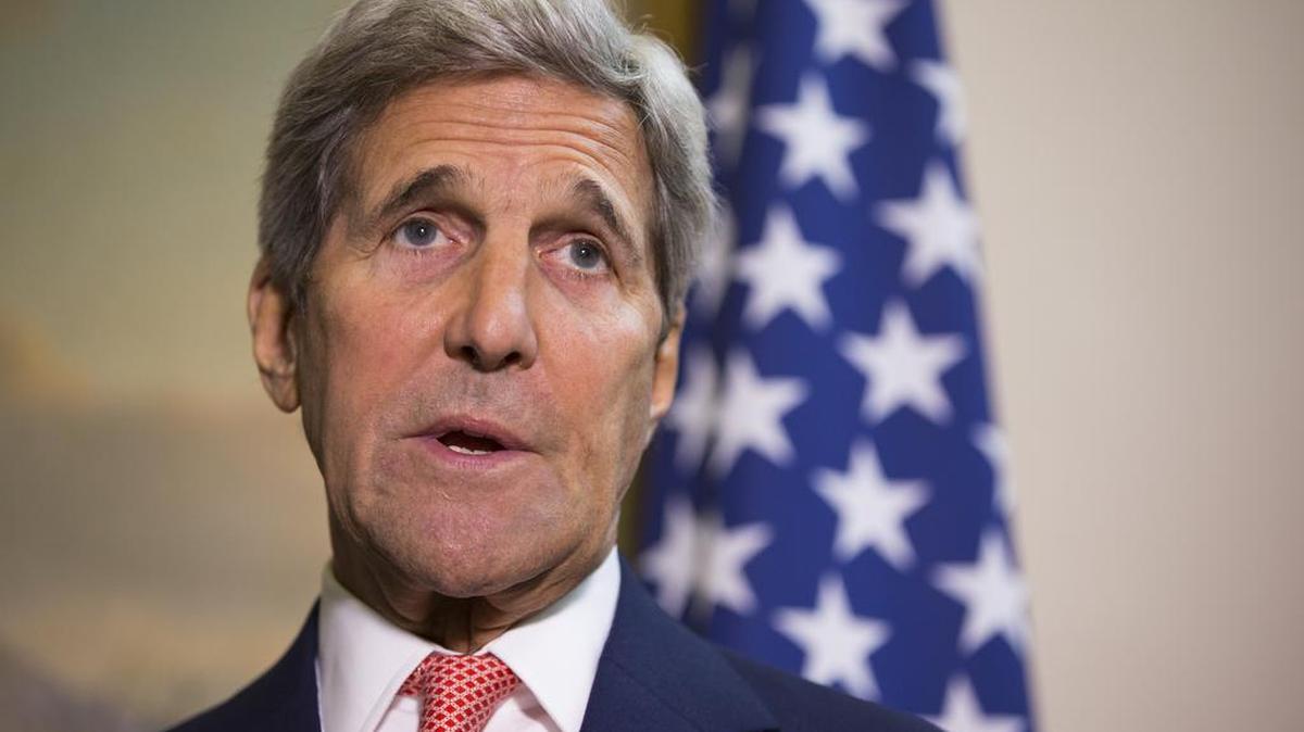 
“We’re not being doctrinaire about the specific date or time – we’re open,” U.S. Secretary of State John Kerry said. “But right now, Assad has refused to have a serious discussion and Russia has refused to bring him to the table in order to do that. So that’s why we’re where we are
