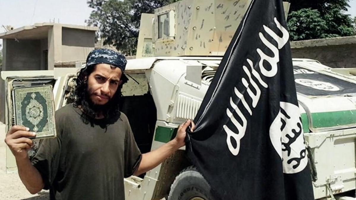 This undated image made available in the Islamic State's English-language magazine Dabiq, shows Belgian national Abdelhamid Abaaoud. Abaaoud was identified by French authorities on Monday Nov. 16, 2015, as the presumed mastermind of the terror attacks last Friday in Paris.