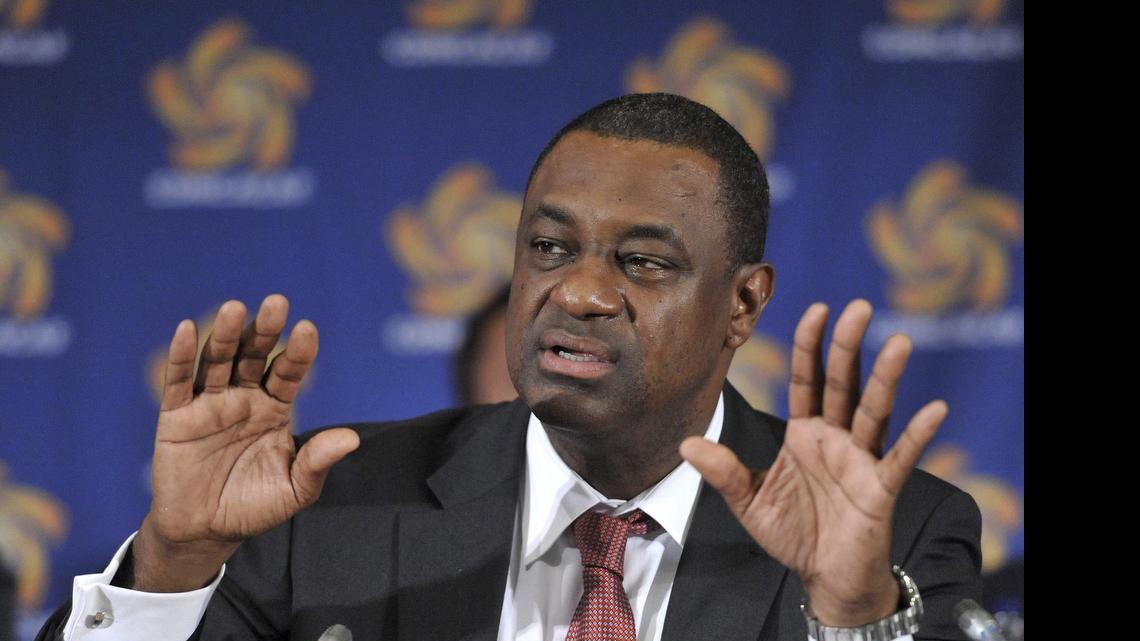 
Jeffrey Webb, the former president of CONCACAF, is among the soccer officials who were arrested and detained by Swiss police on Wednesday, May 27, 2015, at the request of U.S. authorities. 
