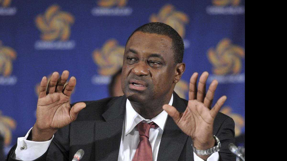 
Jeffrey Webb, the former president of CONCACAF, is among the soccer officials who were arrested and detained by Swiss police on Wednesday, May 27, 2015, at the request of U.S. authorities. 

