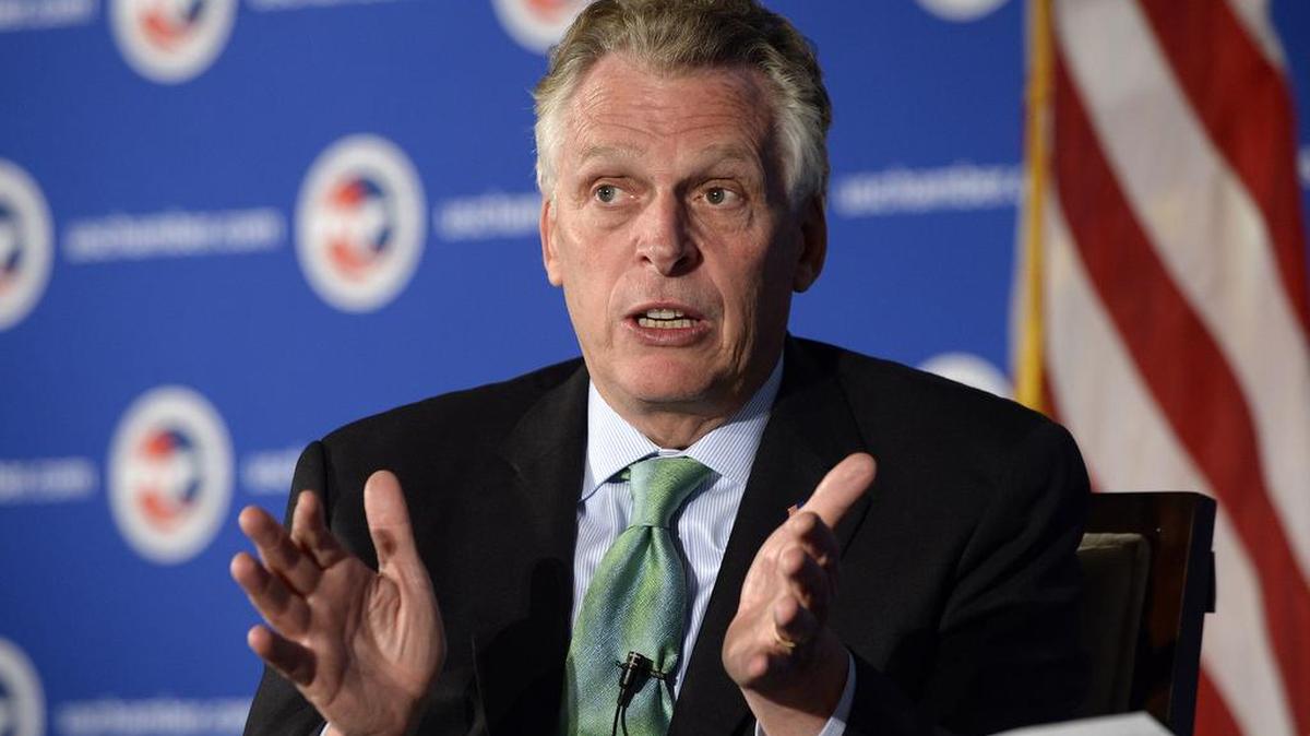Virginia Gov. Terry McAuliffe