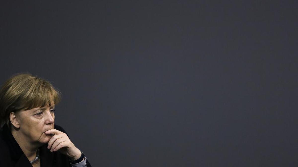 German Chancellor Angela Merkel.