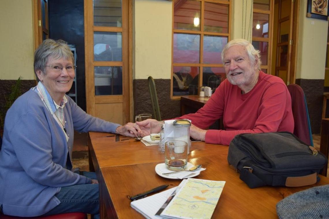 Susan and Michael Herron, both in their 70s, are some of the estimated 10,000 foreign retirees who have flocked to Cuenca, Ecuador in recent years. Drawn by inexpensive living and quality healthcare, ex-pat seniors are changing the face of retirement in the hemisphere.