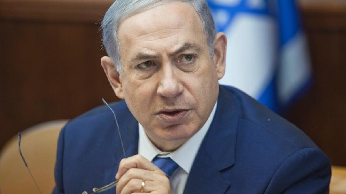 
Israeli Prime Minister Benjamin Netanyahu, who’s harshly criticized an agreement with Iran over its nuclear program, accused Iran of involvement in a rocket attack on Israel.
