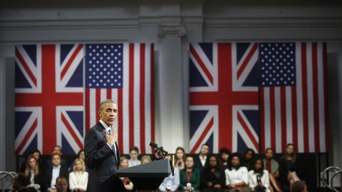 President Barack Obama in London on Saturday. Obama held a town hall meeting with British youth covered issues such as terrorism, trade and the troubles in Northern Ireland, but the topic that dominated the meeting was social change and, in particular, the gay and transgender rights movement.