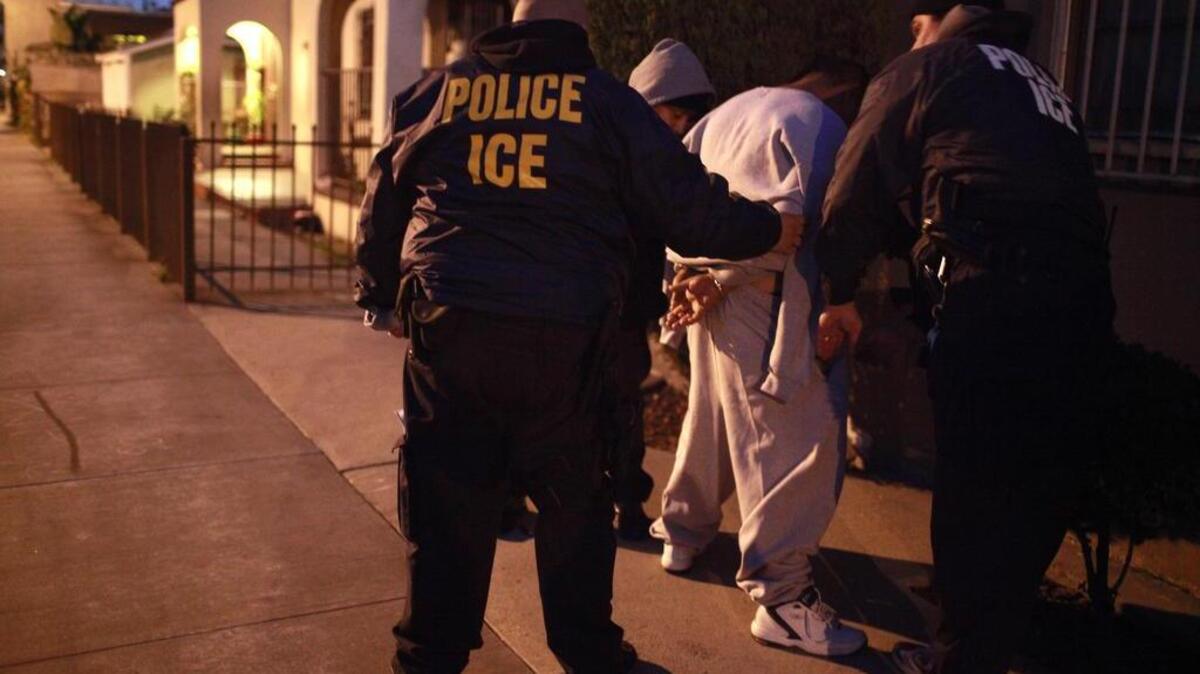 U.S. Immigration and Customs Enforcement (ICE) officers arrested over 75,000 in the first six months of this year.