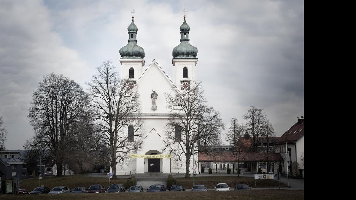 
St. Joseph Roman Catholic church in Tutzing, Germany, March 12, 2015. Taking in asylum seekers in Germany has infused Roman Catholic and Protestant churches with a newfound sense of social purpose, but the government considers the practice illegal. 
