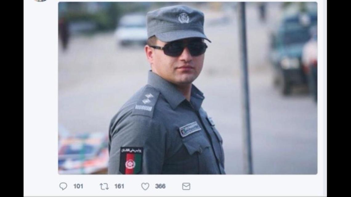 Afghan Police Lt. Sayed Basam Pacha was killed by a suicide bomber.