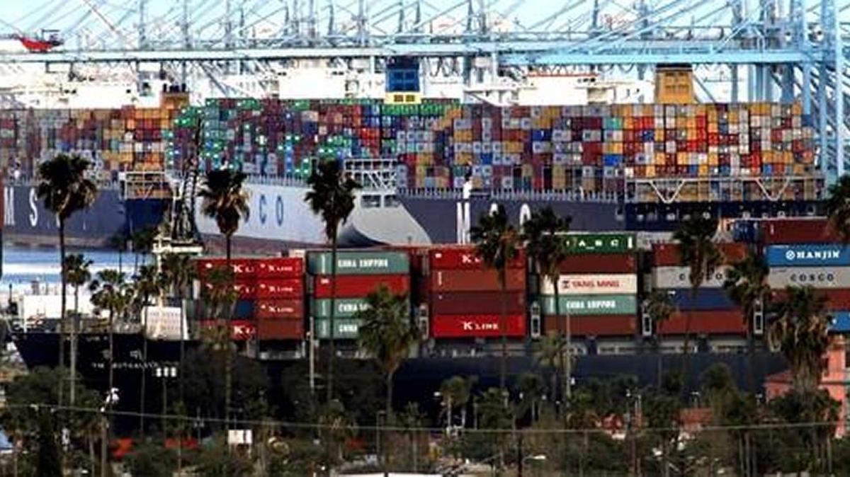 Container ships clogged Pier 400 at the Port of Los Angeles on Terminal Island as crews worked to end the backlog of waiting ships on March 1, 2015. Many trade backers fear that U.S. exports will suffer next year with both Republican Donald Trump and Democrat Hillary Clinton opposing the proposed Trans-Pacific Partnership, a 12-nation trade pact that, if approved, would be the largest in history.